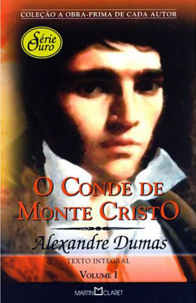 Capa de O conde de Monte Cristo volume I - Alexandre Dumas