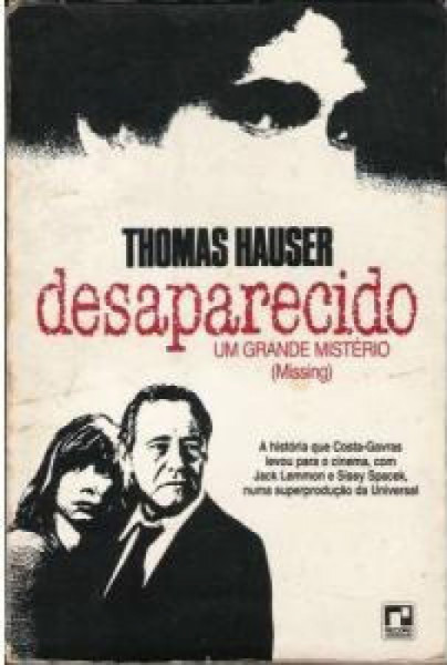 Capa de Desaparecido - Thomas Hauser