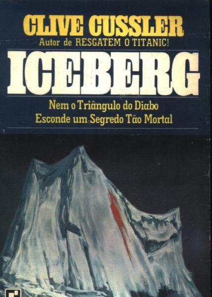 Capa de Iceberg - Clive Cussler