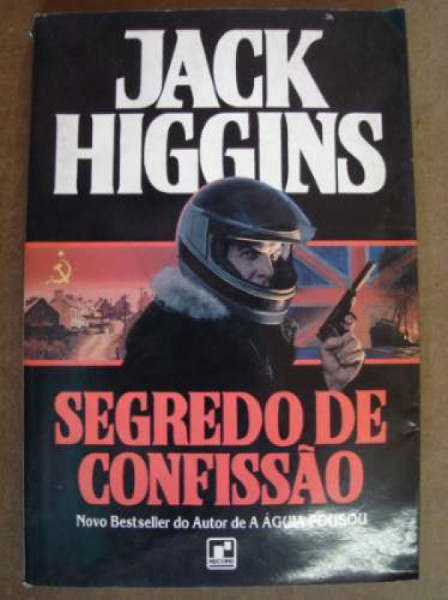 Capa de Segredo de confissão - Jack Higgins