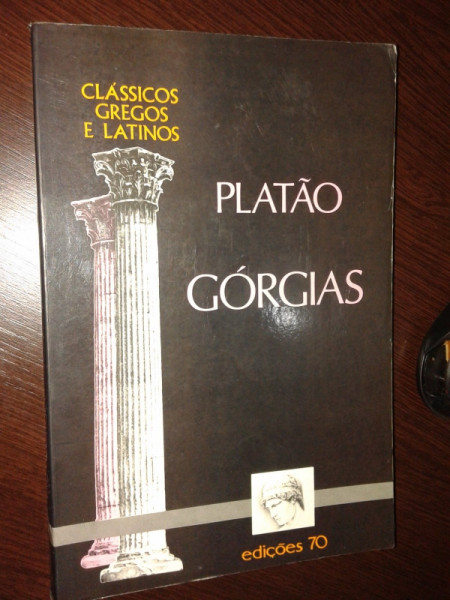 Capa de Górgias - Platão