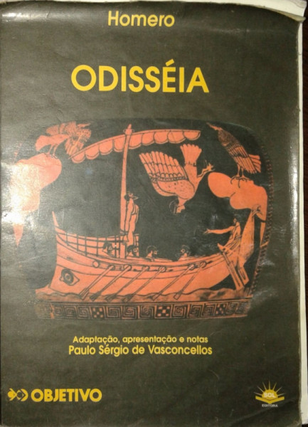 Capa de Odisseia - Homero; Paulo Sérgio de Vasconcellos (adapt.)