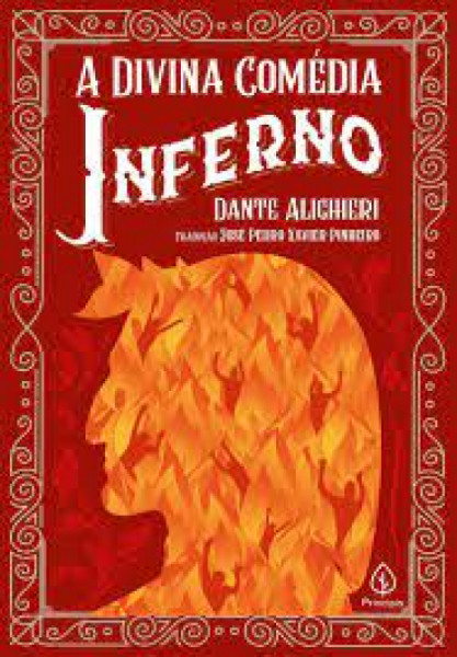 Capa de A divina comédia: inferno - Dante Alighieri