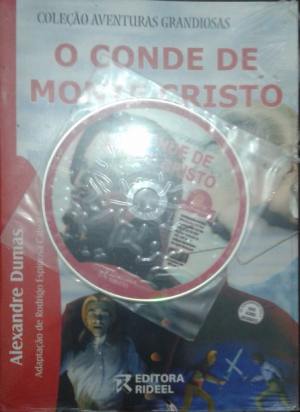 Capa de O conde de Monte Cristo - Alexandre Dumas; Rodrigo Espinosa Cabral (adapt.)