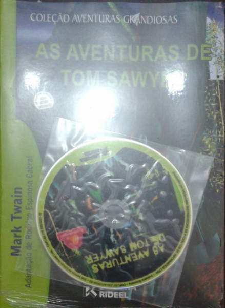 Capa de As aventuras de Tom Sawyer - Mark Twain; Rodrigo Espinosa Cabral (adap.)