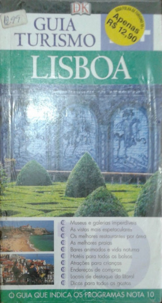 Capa de Guia de Lisboa - 