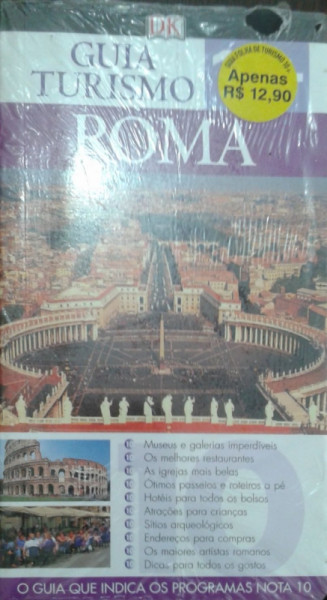 Capa de Guia de Roma - 