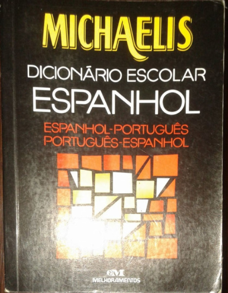 Capa de Dicionário Escolar Espanhol - 