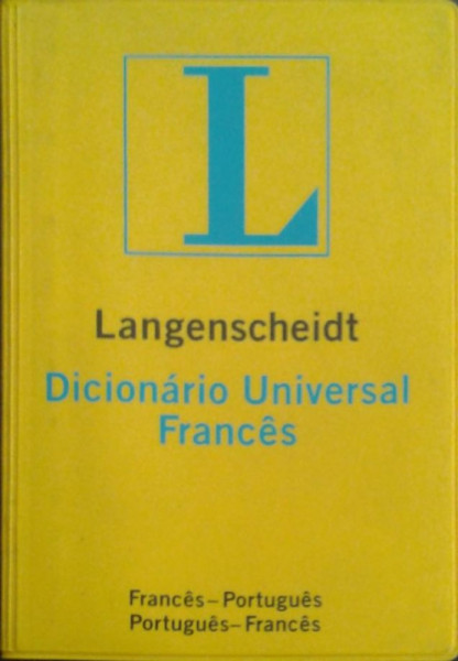 Capa de Dicionário Universal Francês - 