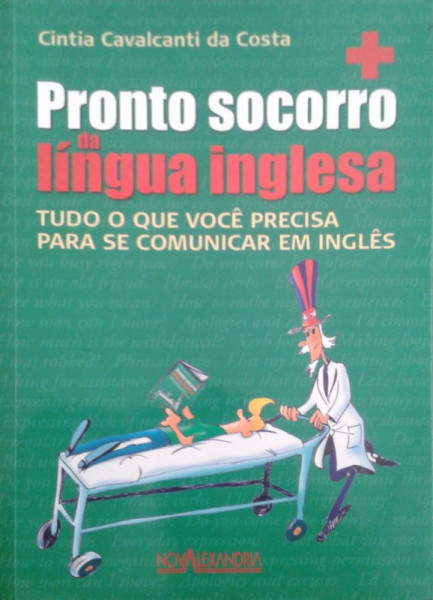 Capa de Pronto Socorro da Língua Inglesa - Cintia Cavalcanti da Costa