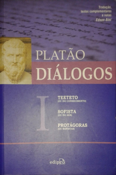 Capa de Diálogos - Platão