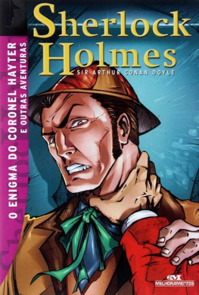 Capa de O enigma do coronel Hayter - Arthur Conan Doyle