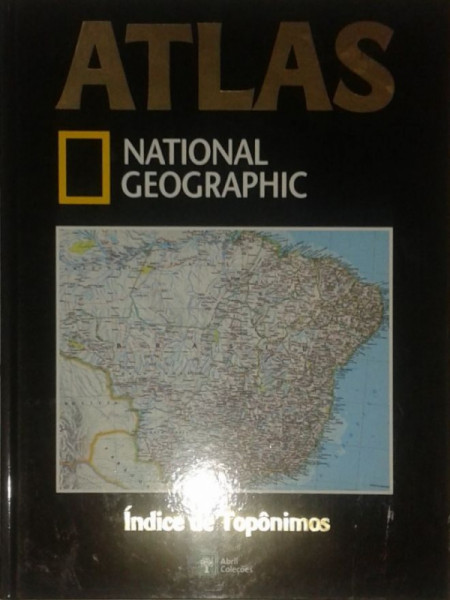 Capa de Atlas - Índice de Topônimos - 