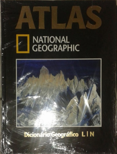 Capa de Atlas - Dicionário Geográfico - L/N - 