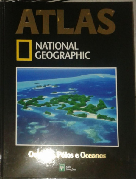 Capa de Atlas Oceania, pólos e oceanos - 