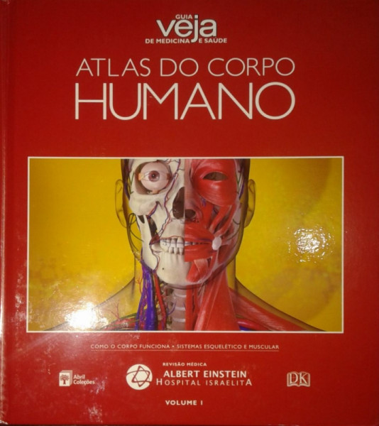 Capa de Atlas do corpo humano volume 1 - 