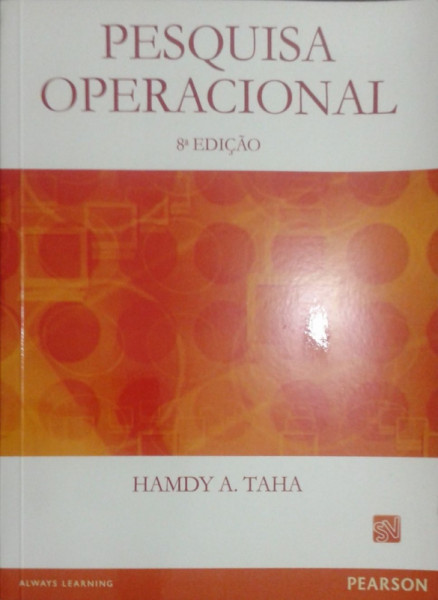 Capa de Pesquisa operacional - Hamdy A. Taha