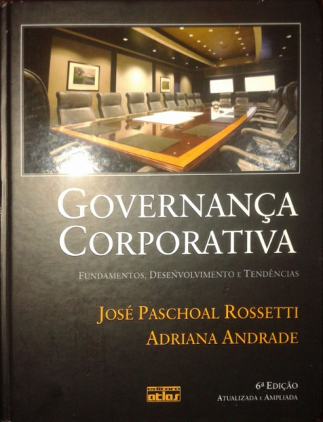 Capa de Governança corporativa - José Paschoal Rossetti Adriana Andrade