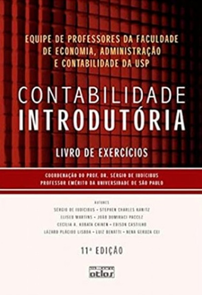 Capa de Contabilidade introdutória - Sérgio de Iudícibus; outros