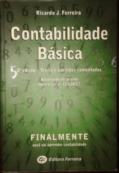 Capa de Contabilidade básica - Ricardo J. Ferreira