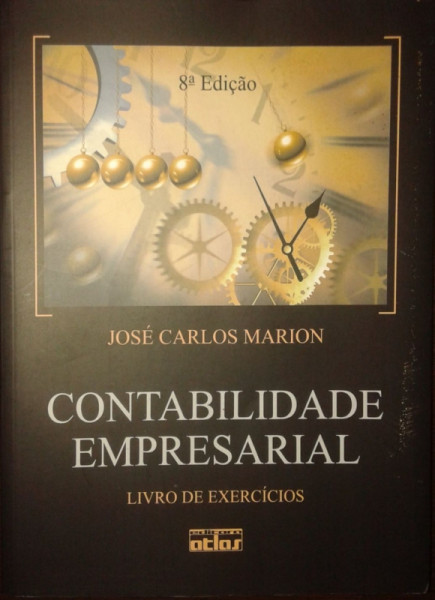 Capa de Contabilidade empresarial - José Carlos Marion