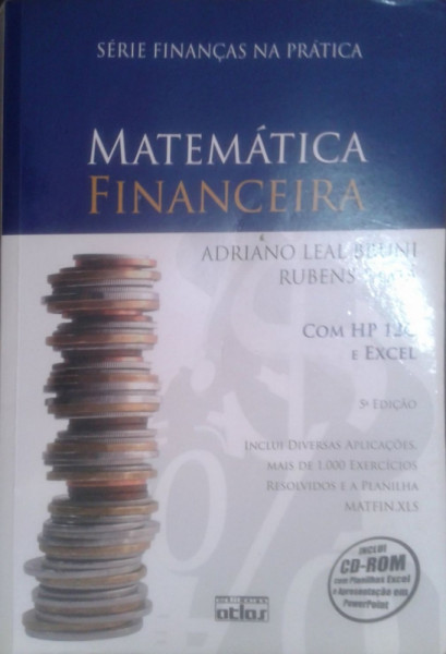 Capa de Matemática financeira - Adriano Leal Bruni; Rubens Famá