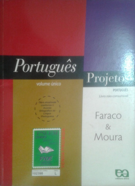Capa de Português - Faraco e Moura