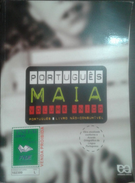 Capa de Português - Maia