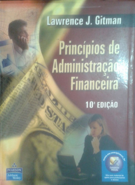 Capa de Princípios de administração financeira - Lawrence J. Gitman