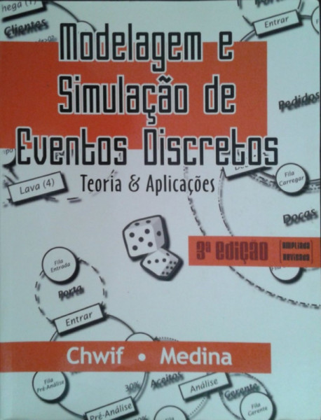 Capa de Modelagem e simulação de eventos discretos - Leonardo Chwif Afonso C. Medina