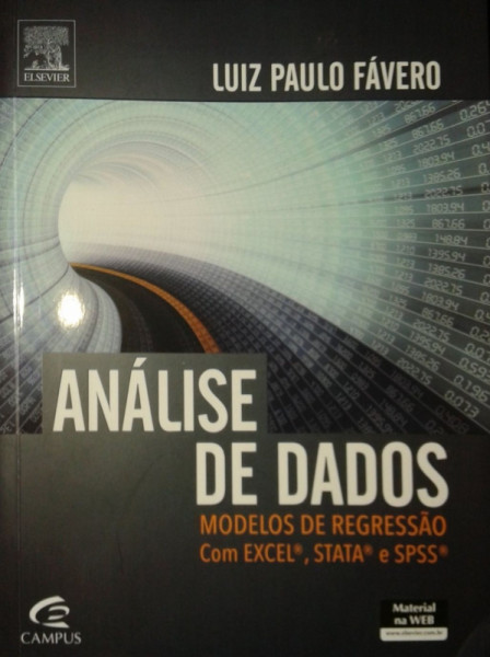 Capa de Análise de dados - Luiz Paulo Fávero
