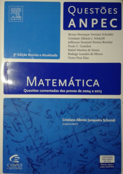 Capa de Matemática - Cristiane Alkmin Junqueira Schmidt Org.