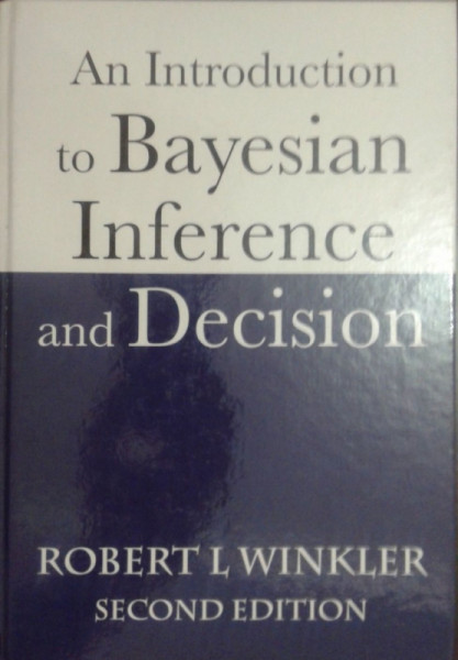 Capa de An introduction to bayesian inference and decision - Robert L. Winkler
