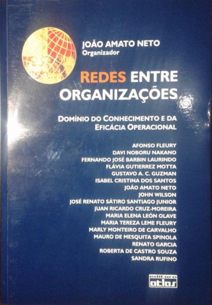 Capa de Redes entre organizações - João Amato Neto Org.