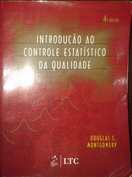 Capa de Introdução ao controle estatístico da qualidade - Douglas C. Montgomery