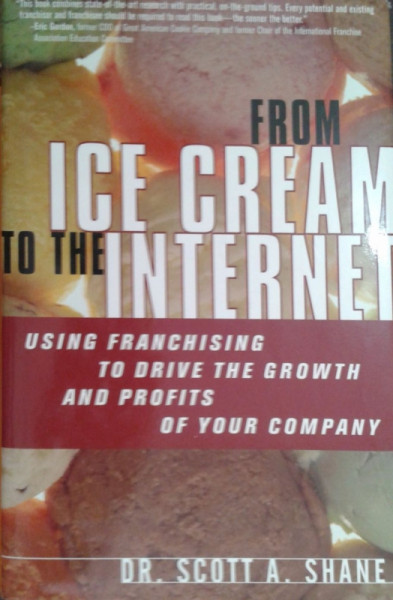 Capa de From ice cream to the internet - Scott A. Shane