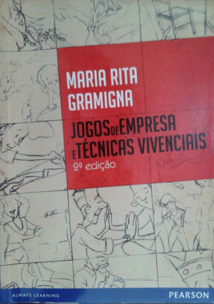 Capa de Jogos de empresa e técnicas vivenciais - Maria Rita Gramigna