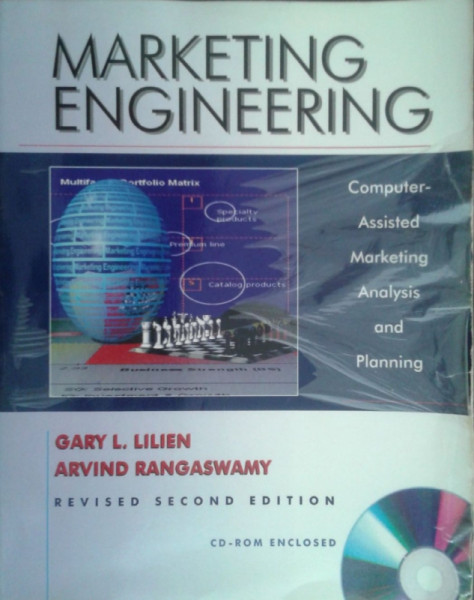 Capa de Marketing Engineering - Gary L. Lilien Arvind Rangaswamy