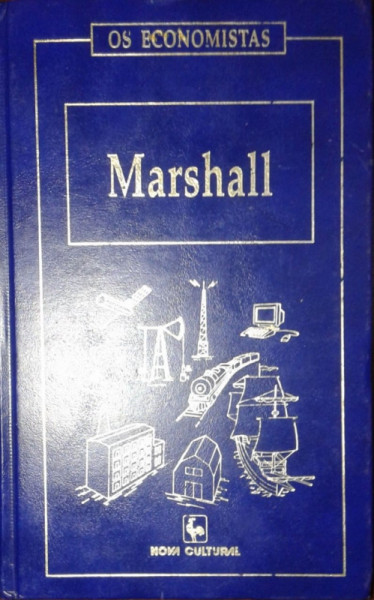 Capa de Os Economistas - Alfred Marshall