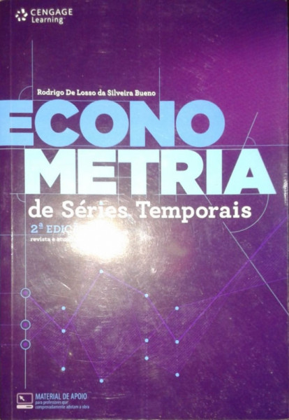Capa de Econometria de séries temporais - Rodrigo de Losso da Silveira Bueno