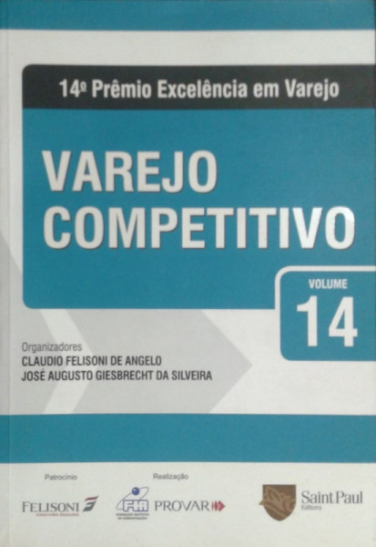 Capa de Varejo competitivo - Claudio Felisoni de Angelo José Augusto Giesbrecht da Silveira