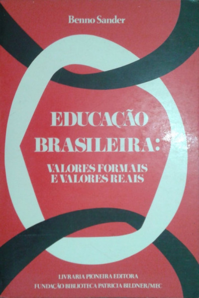 Capa de Educação Brasileira - Benno Sander