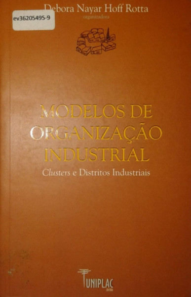 Capa de Modelos de organização industrial - Debora Nayar Hoff Rotta