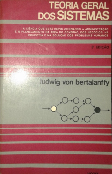 Capa de Teoria geral dos sistemas - Ludwig von Bertalanffy