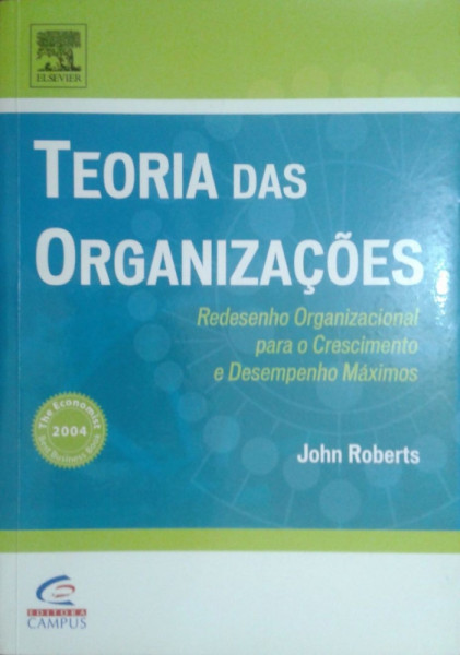 Capa de Teoria das organizações - John Roberts