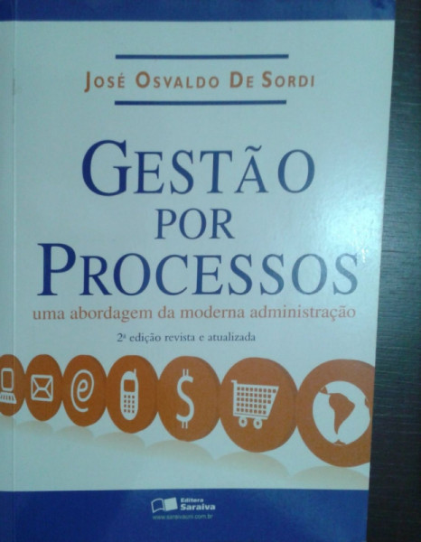 Capa de Gestão por processos - José Osvaldo de Sordi