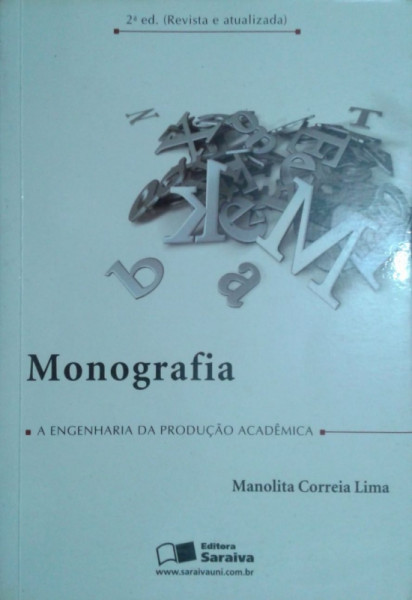 Capa de Monografia - Manolita Correia Lima