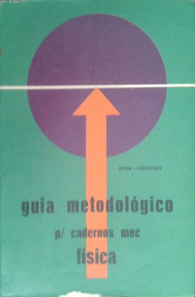 Capa de Guia metodológico para cadernos mec física - 