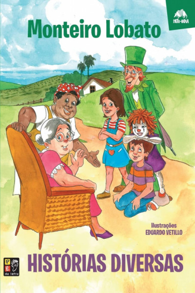 Capa de Histórias diversas - Monteiro Lobato