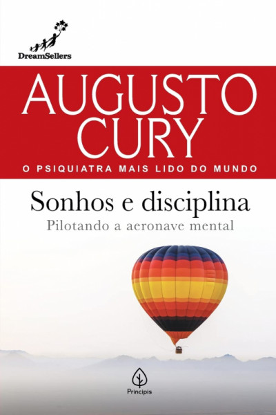 Capa de Sonhos e disciplina - Augusto Cury